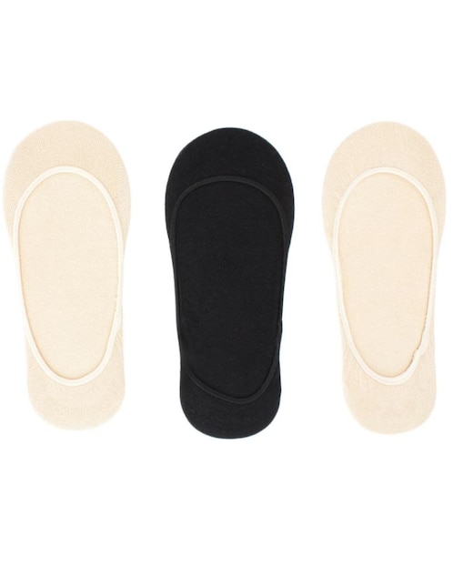 Set protector de pie de algodón para mujer 3 pares 1