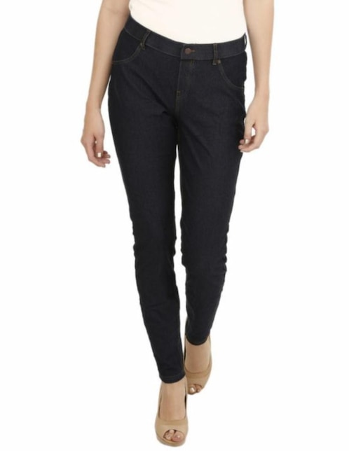 LEGGING HUE U16924-B, M, AZUL OBSCURO