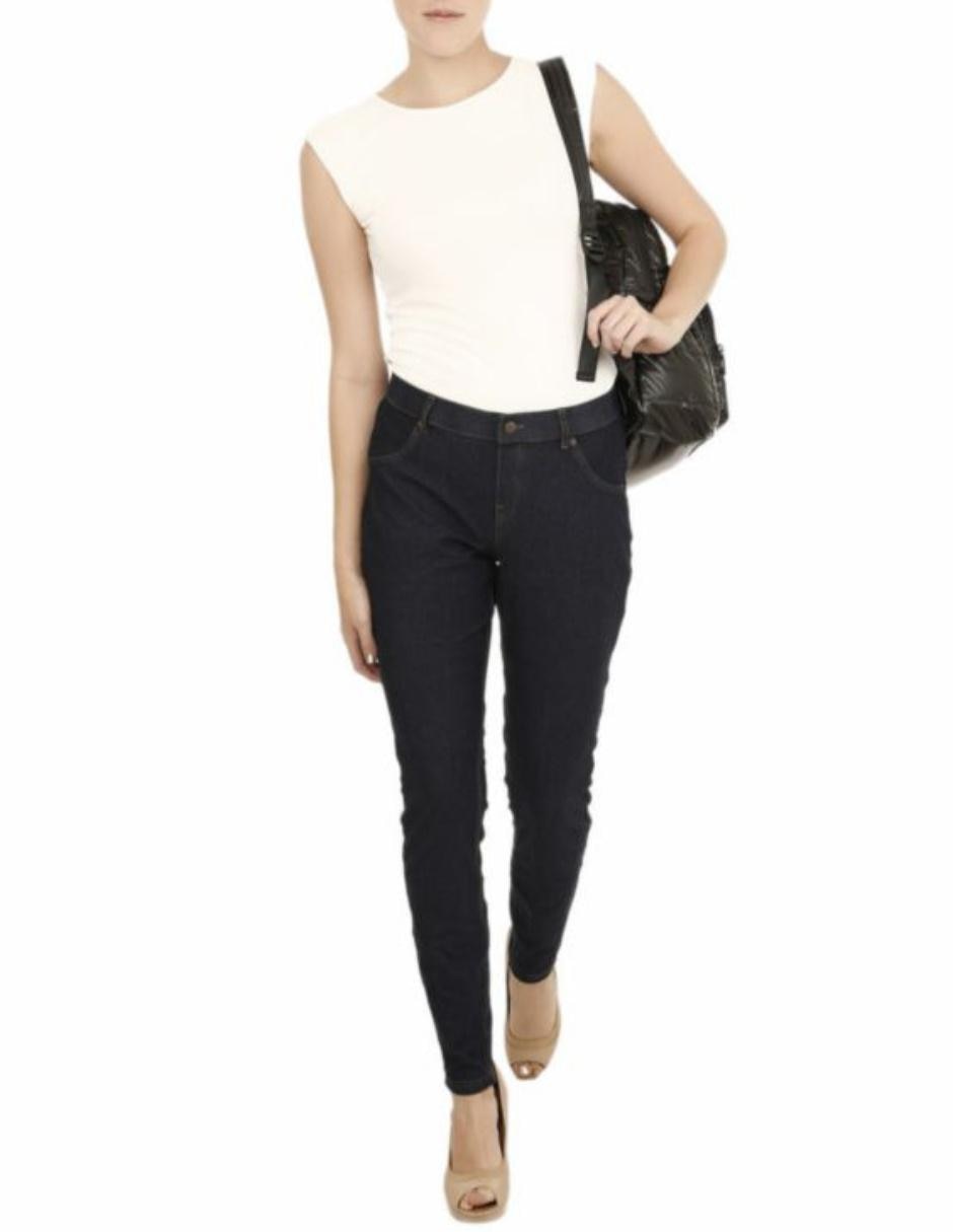 LEGGING HUE U16924-B, M, AZUL OBSCURO